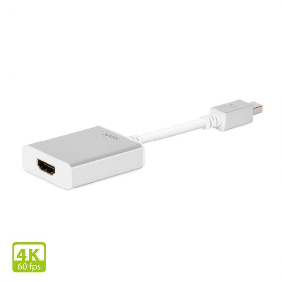 Moshi Mini DisplayPort to HDMI Adapter Pro (4K - 60Hz) - Silver - Image 4