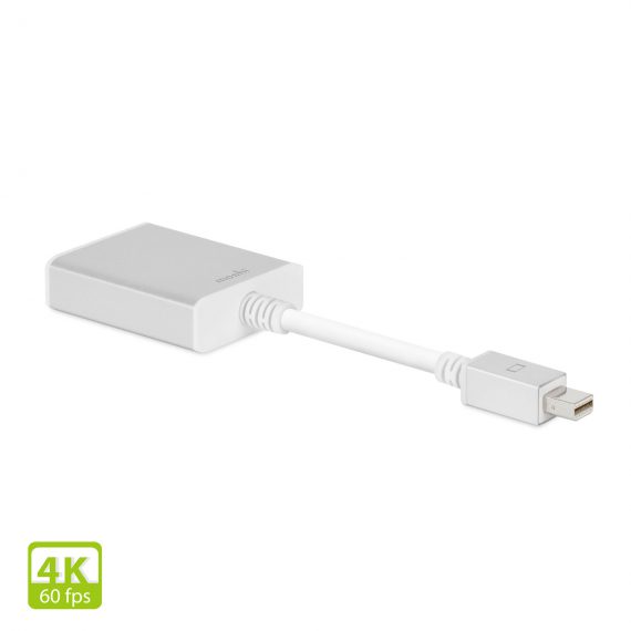Moshi Mini DisplayPort to HDMI Adapter Pro (4K - 60Hz) - Silver - Image 2