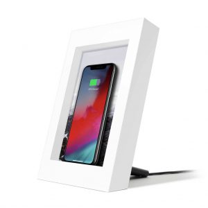 TwelveSouth PowerPic - Cadre photos - chargeur sans fil induction - White