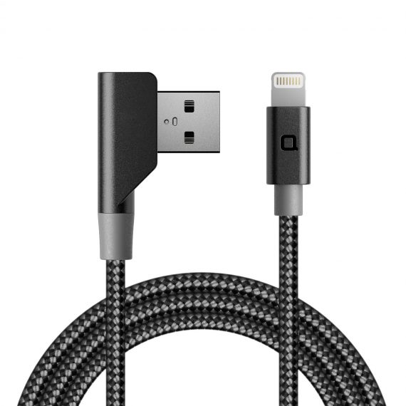 Nonda ZUS Lightning Cable 90¡ Carbon Fiber Edition - Image 2