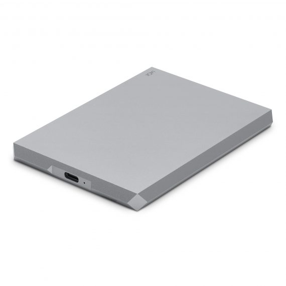 Lacie 5TB Mobile Drive USB 3.1-C Silver – Image 2