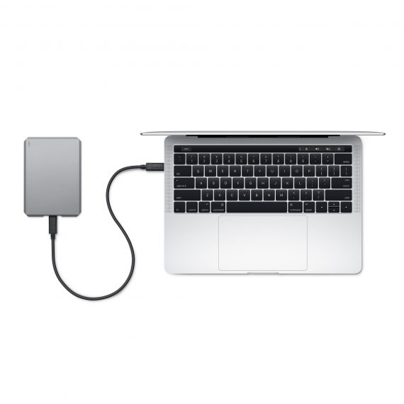 Lacie 5TB Mobile Drive USB 3.1-C Silver – Image 5