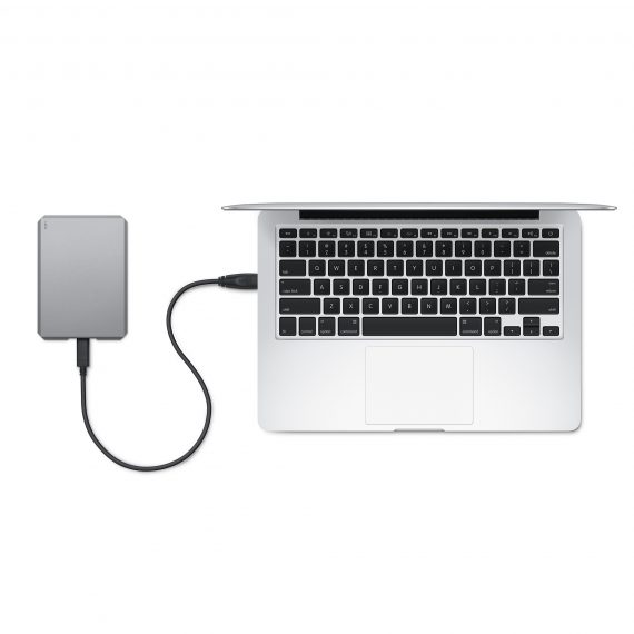 Lacie 5TB Mobile Drive USB 3.1-C Silver – Image 6