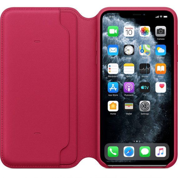 Apple Étui Folio en cuir Apple iPhone 11 Pro Max – Image 3