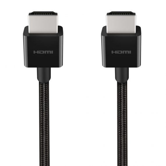 Braided Ultra HD High Speed HDMI Cable, Supports 4K/120Hz, 8K/60Hz (HDMI 2.1), 2-Meter - Image 2