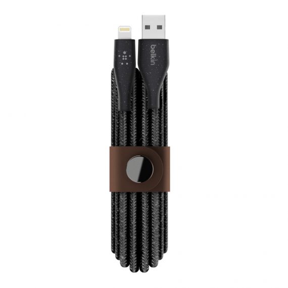 Câble Lightning vers USB-A DuraTek™ Plus avec sangle de fermeture, Black - Image 2