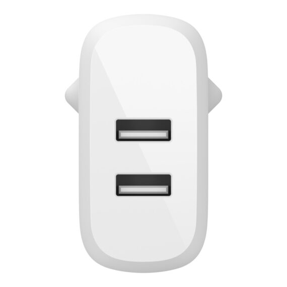 Chargeur secteur 2 ports USB-A (24 W) BOOST↑CHARGE™ avec câble Lightning vers USB-A - Image 2