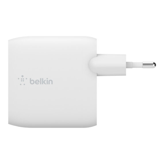 Chargeur secteur 2 ports USB-A (24 W) BOOST↑CHARGE™ avec câble Lightning vers USB-A