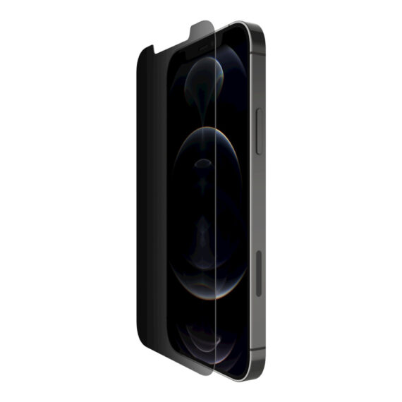Protection d'écran antimicrobienne TempredGlass Privacy pour iPhone 12 et iPhone 12 Pro