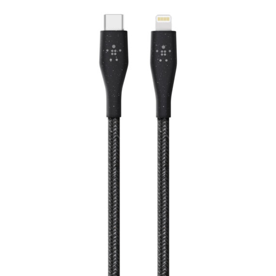 Câble à gaine tressée USB-C vers Lightning BOOST↑CHARGE™ (1 m, noir) (Copie) - Image 2