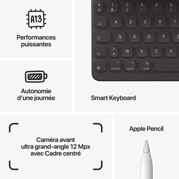 Apple iPad (2021) Argent - Image 3