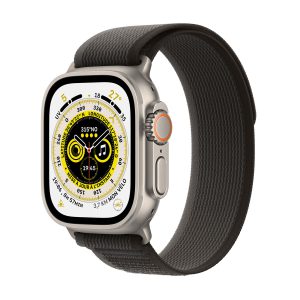 Apple Watch Ultra GPS + Cellular Titanium Black Gray Trail Loop 49 mm - S/M
