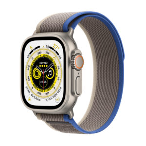 Apple Watch Ultra GPS + Cellular Titanium Blue Gray Trail Loop 49 mm - M/L