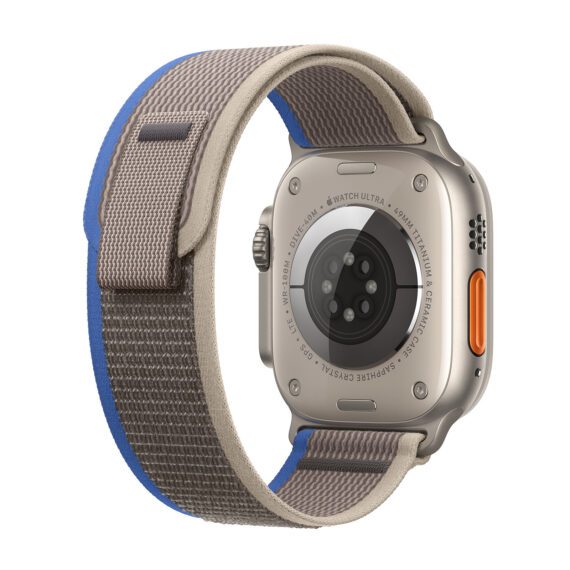 Apple Watch Ultra GPS + Cellular Titanium Blue Gray Trail Loop 49 mm - S/M - Image 2