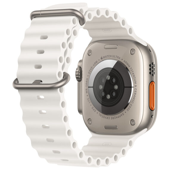 Apple Watch Ultra 2 GPS + Cellular Titanium Case Blanc Ocean Band 49 mm - Image 3