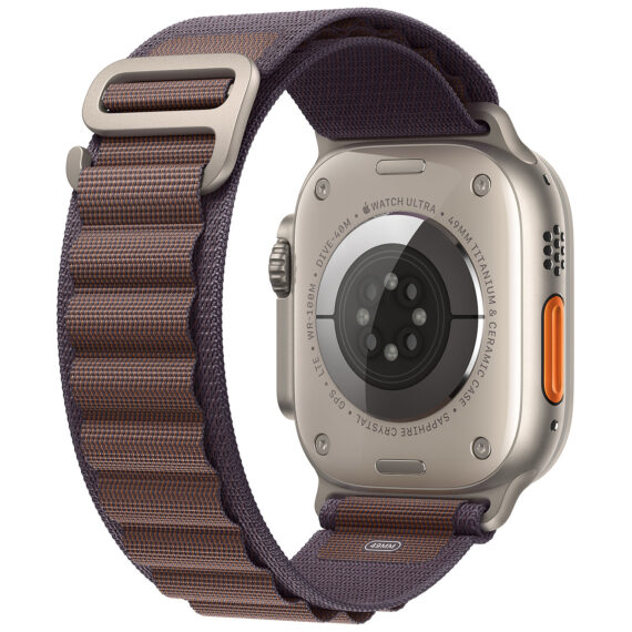 Apple Watch Ultra 2 GPS + Cellular Titanium Case Indigo Alpine Loop 49 mm - L - Image 3