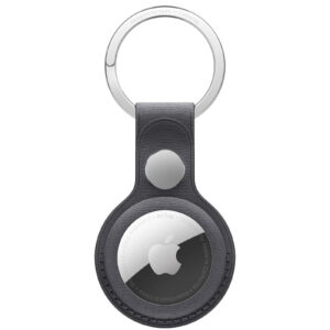 AirTag FineWoven Key Ring Black