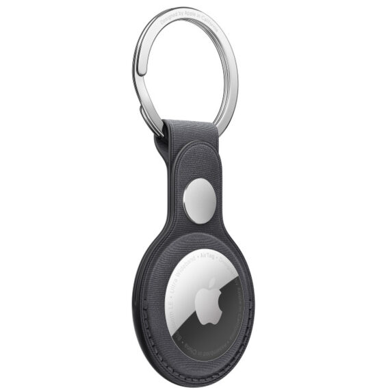 AirTag FineWoven Key Ring Black - Image 3