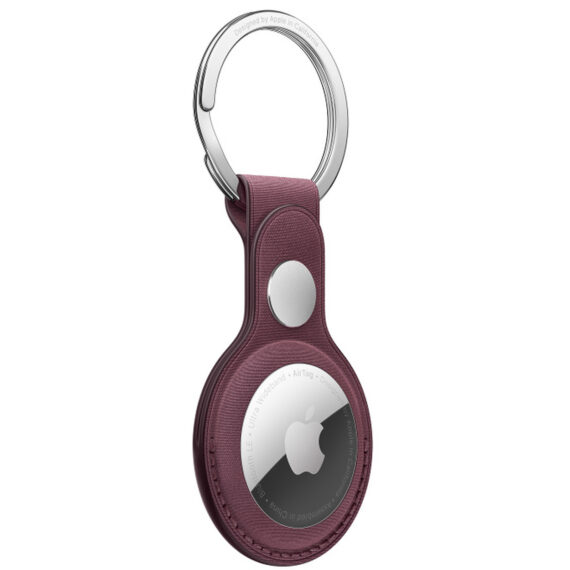 AirTag FineWoven Key Ring Mulberry - Image 3