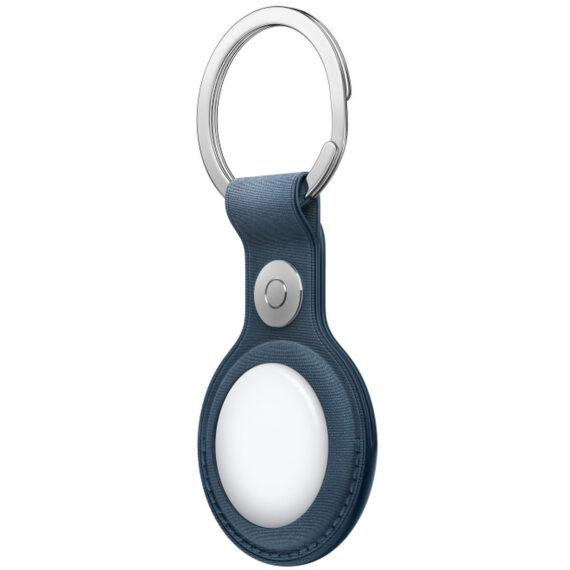 AirTag FineWoven Key Ring Pacific Blue - Image 2