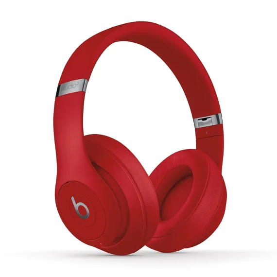 Beats Studio3 Wireless Noise Cancelling Over-Ear Headphones - Red - Image 4