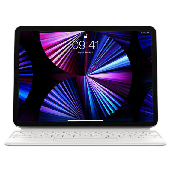 Magic Keyboard for iPad Pro 11-inch (3rd generation) and iPad Air (4th generation) - French - White - Image 2