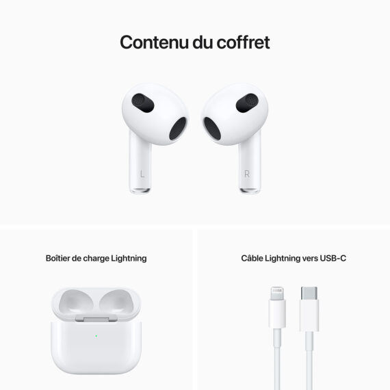 AirPods (3rd generation) with Lightning Charging Case - Image 3