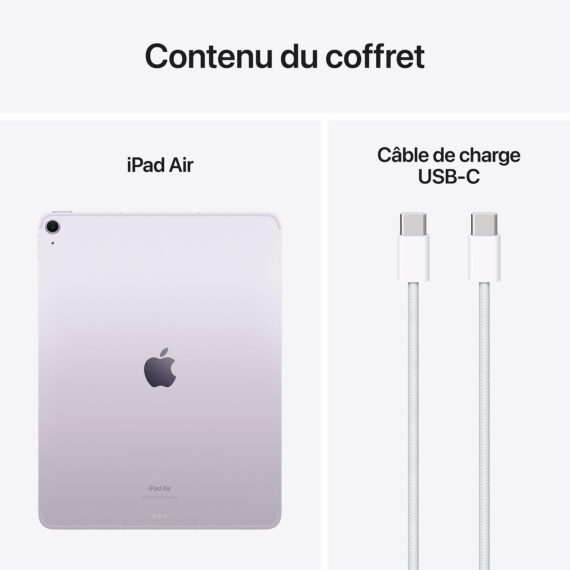 13 inch iPad Air M2 Purple (2024) - Image 3