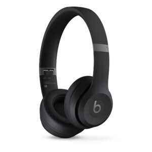 Beats Solo 4 — On-Ear Wireless Headphones – Matte Black MUW23AE/A