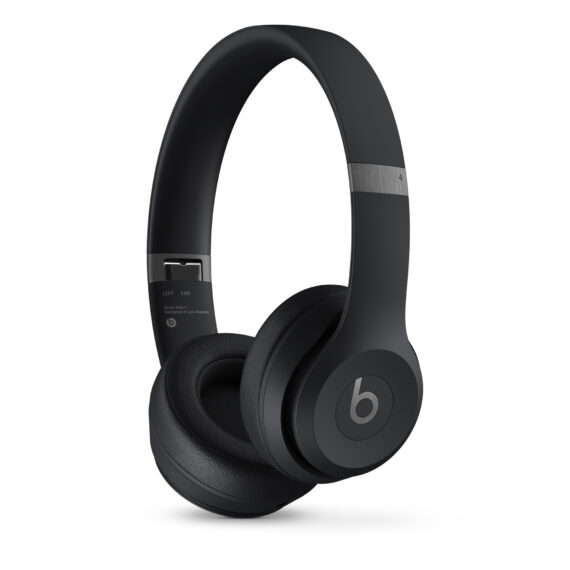 Beats Solo 4 — On-Ear Wireless Headphones – Matte Black MUW23AE/A