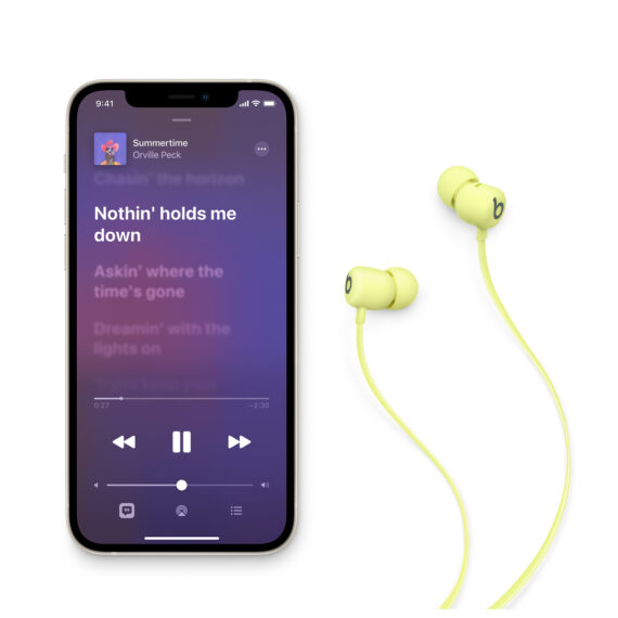 Beats Flex — All-Day Wireless Earphones – Yuzu Yellow - Image 2