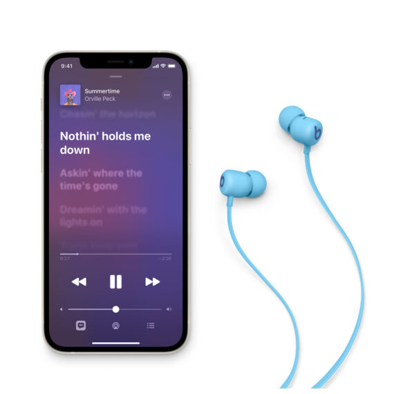 Beats Flex — All-Day Wireless Earphones – Flame Blue - Image 2