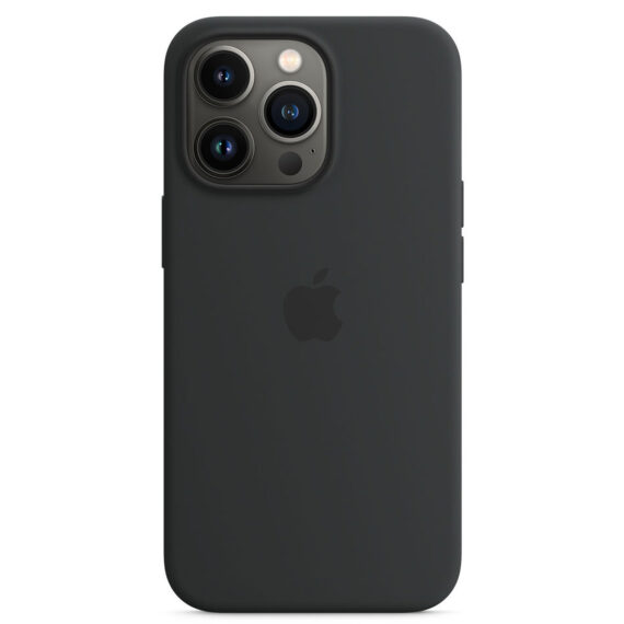iPhone 13 Pro Silicone Case with MagSafe – Midnight