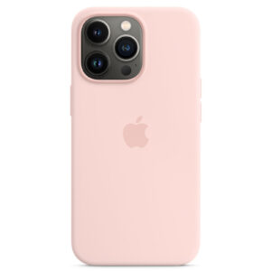 iPhone 13 Pro Silicone Case with MagSafe – Chalk Pink