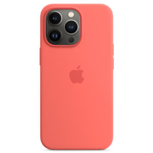 iPhone 13 Pro Max Silicone Case with MagSafe – Pink Pomelo