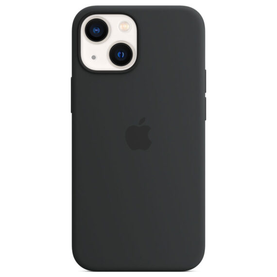 iPhone 13 Silicone Case with MagSafe – Midnight