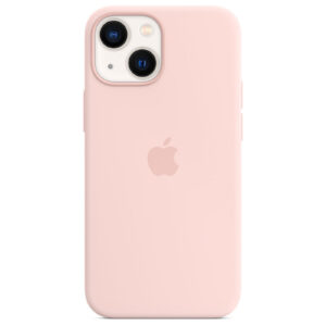 iPhone 13 Silicone Case with MagSafe – Chalk Pink