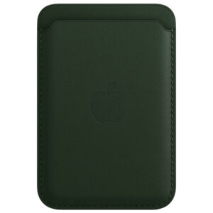 iPhone Leather Wallet with MagSafe - Sequoia Green