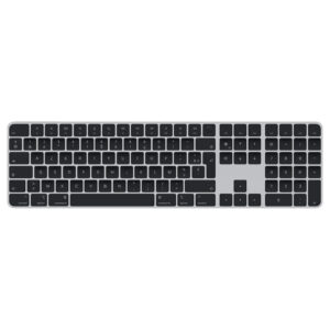 Magic Keyboard with Touch ID and Numeric Keypad for Mac models with Apple silicon - Black Keys - French