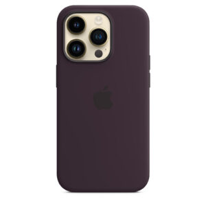 iPhone 14 Pro Max Silicone Case with MagSafe - Elderberry