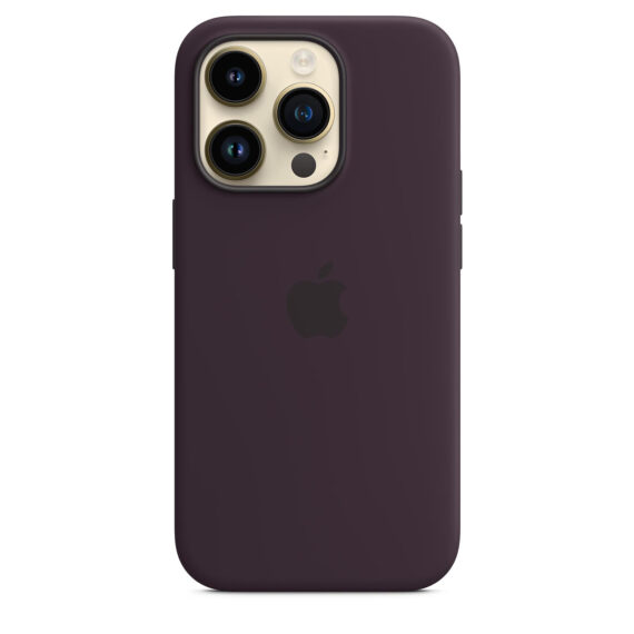 iPhone 14 Pro Max Silicone Case with MagSafe - Elderberry