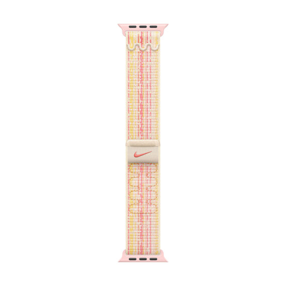 Apple Sport Buckle Nike Lumière Stellaire/Pink for Apple Watch 41 mm
