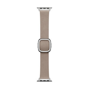 Apple Bracelet Tan Modern Buckle 40 mm Garnet