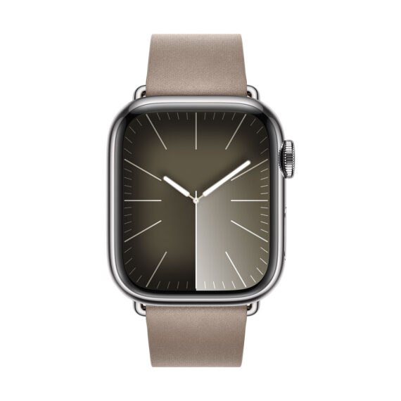 Apple Bracelet Tan Modern Buckle 40 mm Garnet - Image 2