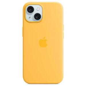 iPhone 15 Plus Silicone Case with MagSafe - Sunshine
