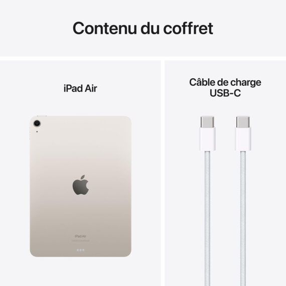 11 inch iPad Air M2 Starlight (2024) - Image 3