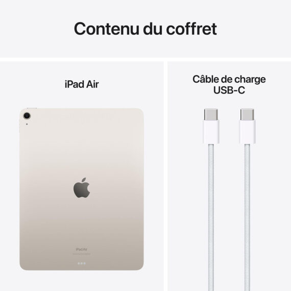 13 inch iPad Air M2 Starlight (2024) - Image 3