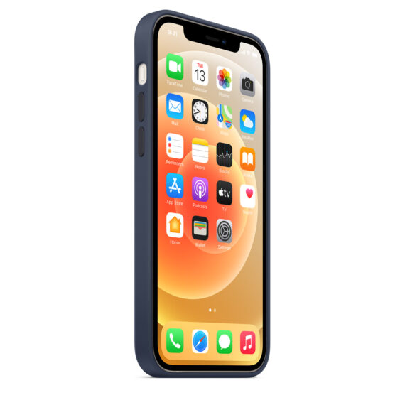 iPhone 12 | 12 Pro Silicone Case with MagSafe - Deep Navy – Image 2
