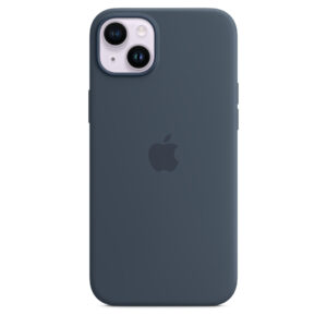 iPhone 14 Plus Silicone Case with MagSafe - Storm Blue