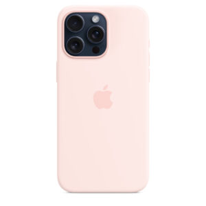iPhone 15 Pro Max Silicone Case with MagSafe - Pink (MWNN3ZM/A)